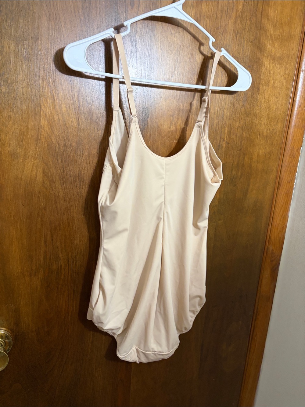 Maidenform Beige Nude Shapewear Bodysuit 2XL